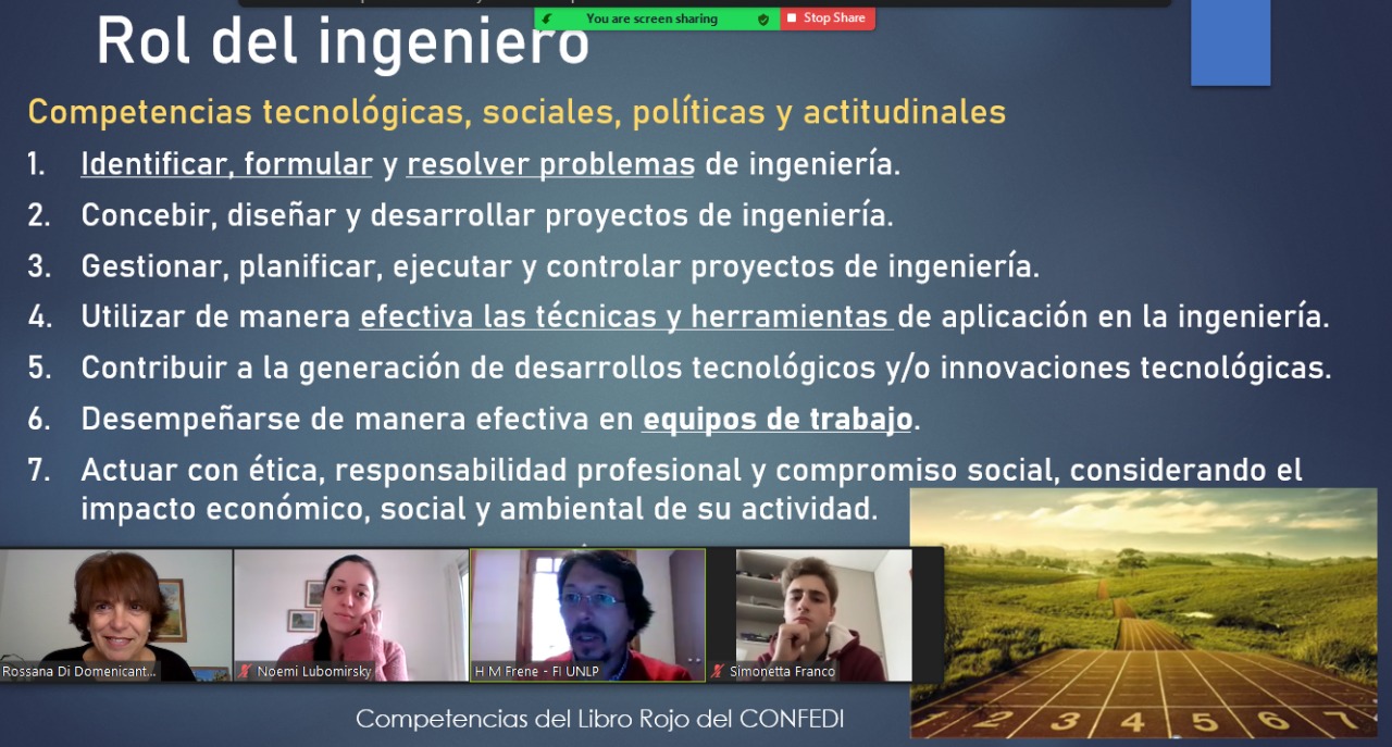 Charla virtual para alumnos de colegios secundarios