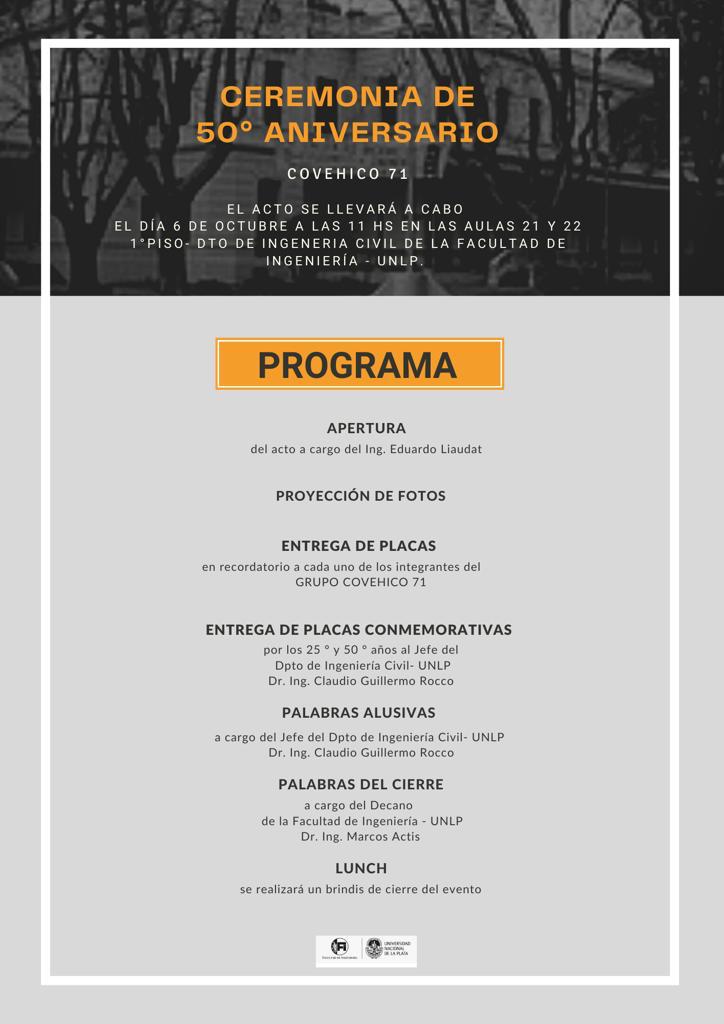 COVEHICO 71 programa