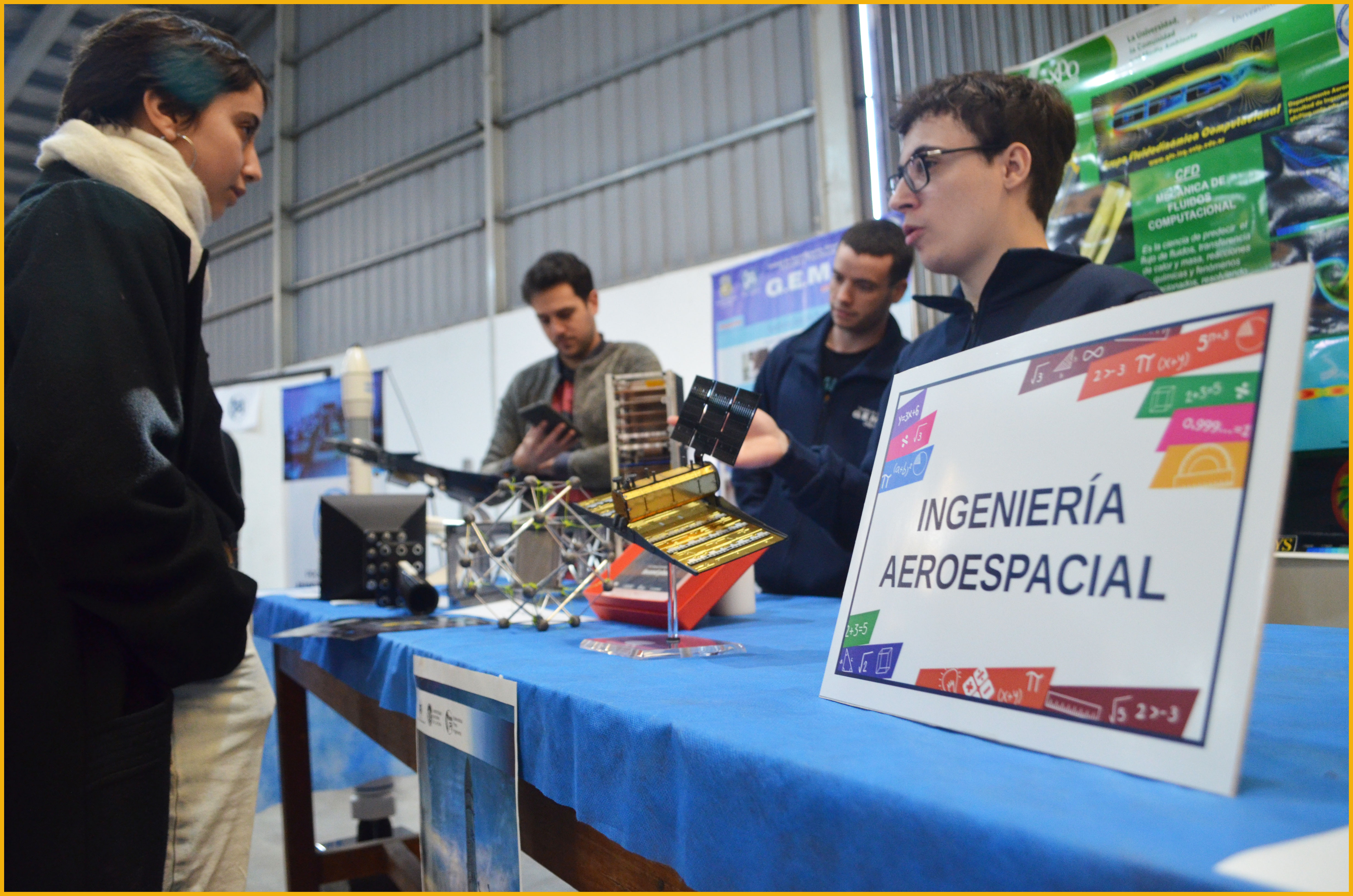 Ing. Aeroespacial en el Festival