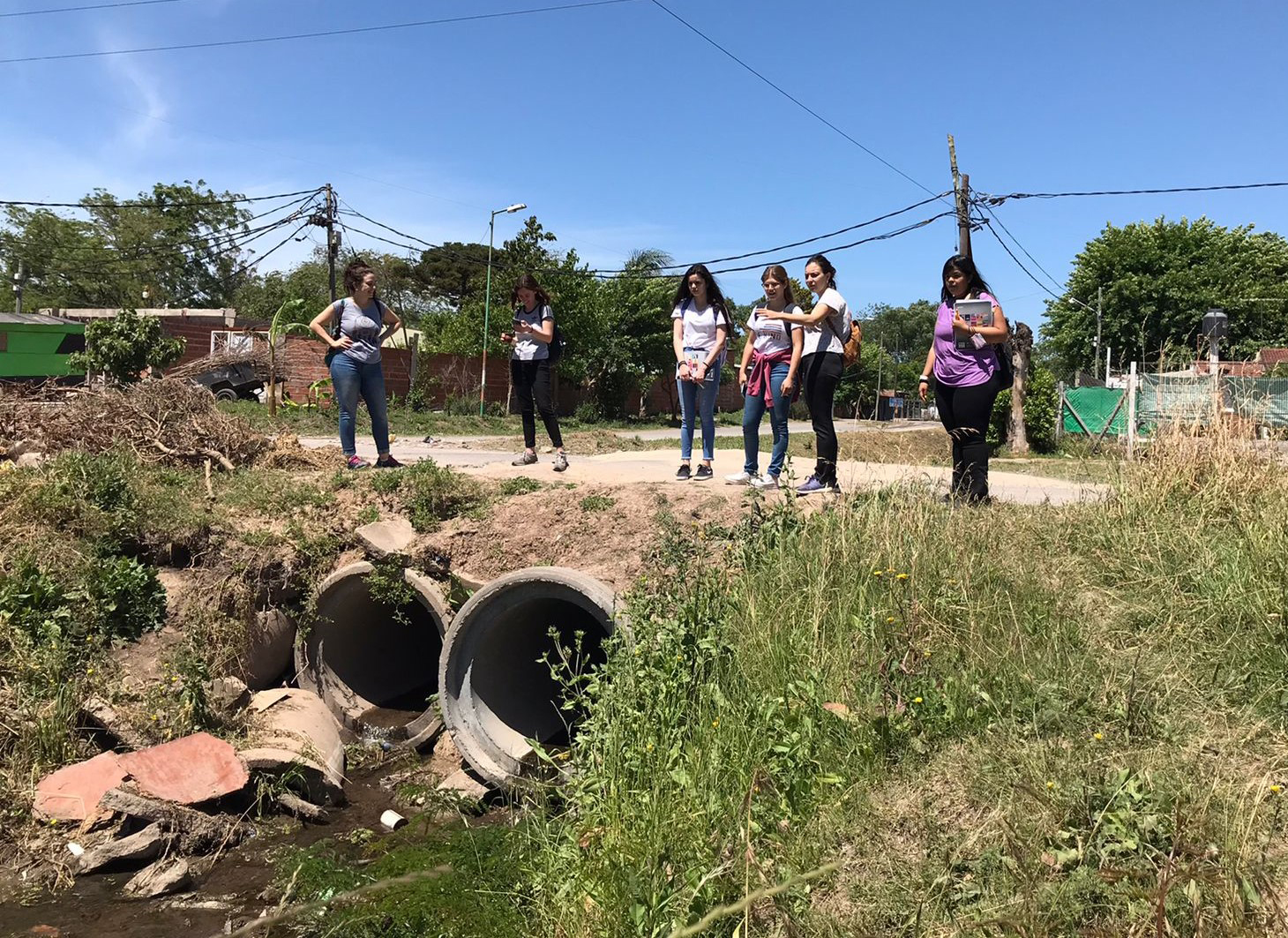 Recorrida de alumnas